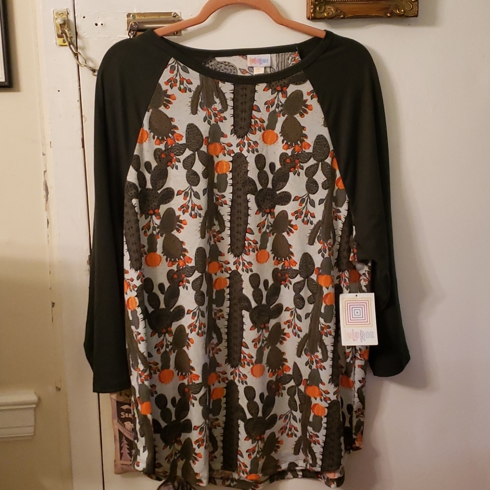 LuLaRoe Randy 3X Cactus REPOSH, no tags